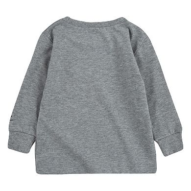 Toddler Boy Nike Futura Camo Logo Long Sleeve T-Shirt