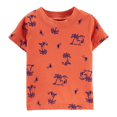 Baby Boy Carter's Tropical Tee & Shortall Set