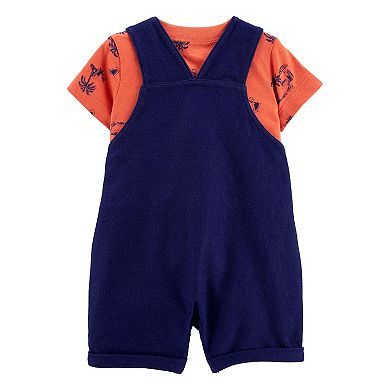 Baby Boy Carter's Tropical Tee & Shortall Set