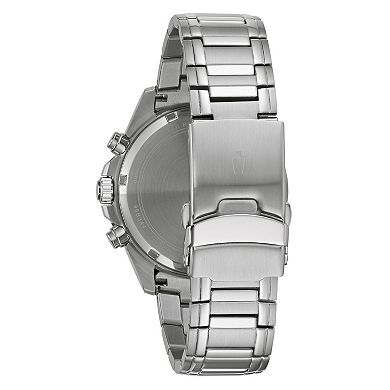 Bulova Men's Stainless Steel Chronograph Watch - 98B344
