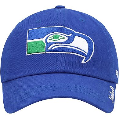 Women's '47 Royal Seattle Seahawks Miata Clean Up Legacy Adjustable Hat