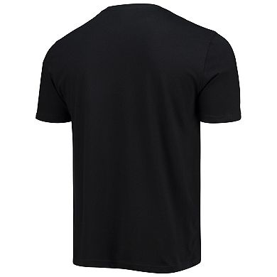 Men's New Era Black New Orleans Saints Team Logo T-Shirt