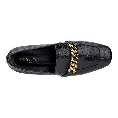 Torgeis Vain Women's Chain Link Loafers