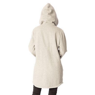 Women's Hurley Hooded Fleece Walker Coat