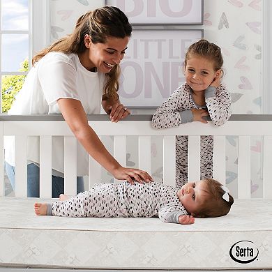 Simmons Kids Serta Tranquility Eco Firm Crib & Toddler Mattress