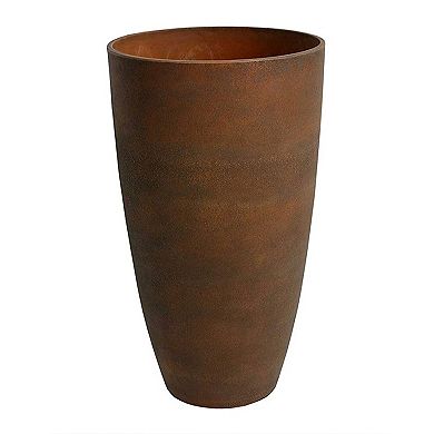 Algreen 43729 Acerra Weather Proof Recycled Composite Vase Planter Pot (2 Pack)