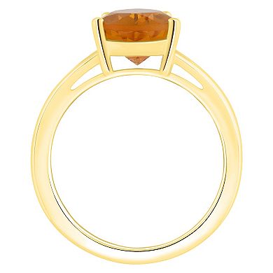 Alyson Layne 14k Gold Pear Shape Citrine Ring