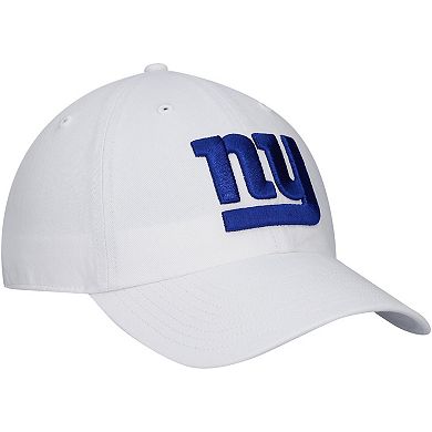 Men's '47 White New York Giants Clean Up Adjustable Hat