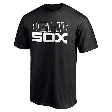 Men's Fanatics Branded Black Chicago White Sox Chi Sox Hometown Collection T-Shirt