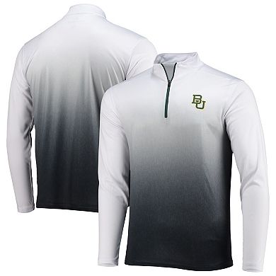 Men's Colosseum Gray Baylor Bears Team Magic Quarter-Zip Jacket