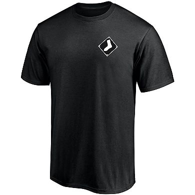 Men's Fanatics Branded Black Chicago White Sox Chi Town Hometown T-Shirt