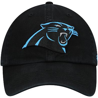 Men's '47 Black Carolina Panthers Franchise Logo Fitted Hat