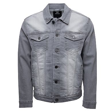 Men's X-Ray Washed Denim Jacket