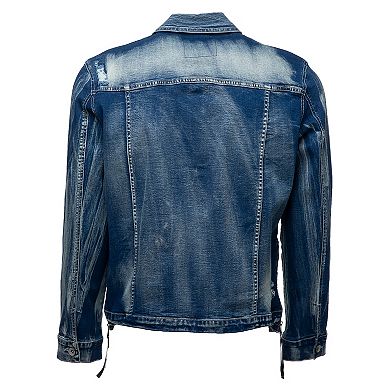 Men's Xray Washed Denim Jacket