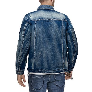 Men's Xray Washed Denim Jacket