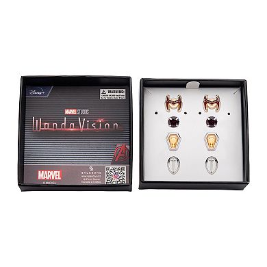 Marvel WandaVision Stud Earring Set