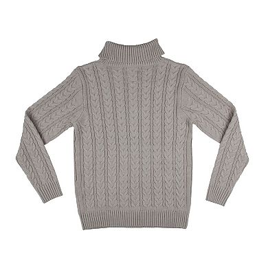 Men's Xray Cable Knit Turtleneck Sweater