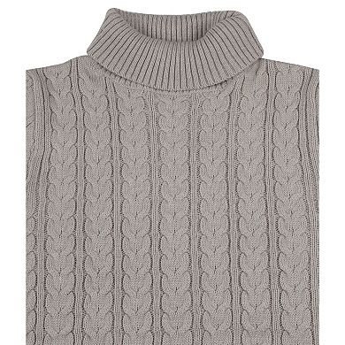 Men's Xray Cable Knit Turtleneck Sweater