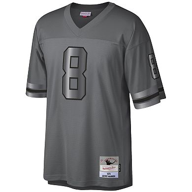 Men's Mitchell & Ness Archie Manning Charcoal New Orleans Saints 1979 Retired Player Metal Legacy Jersey