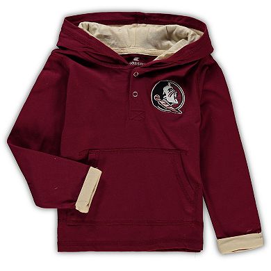 Toddler Colosseum Garnet/Heathered Gray Florida State Seminoles Poppies Hoodie and Sweatpants Set