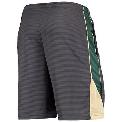 Men's Colosseum Charcoal Colorado State Rams Team Turnover Shorts