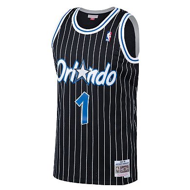 Men's Mitchell & Ness Penny Hardaway Black Orlando Magic 1994-95 Hardwood Classics Swingman Jersey