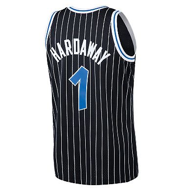 Men's Mitchell & Ness Penny Hardaway Black Orlando Magic 1994-95 Hardwood Classics Swingman Jersey