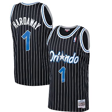 Men's Mitchell & Ness Penny Hardaway Black Orlando Magic 1994-95 Hardwood Classics Swingman Jersey