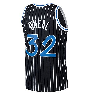 Men's Mitchell & Ness Shaquille O'Neal Black Orlando Magic 1994-95 Hardwood Classics Swingman Jersey