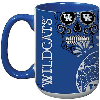Kentucky Wildcats 15oz. Java Dia de los Muertos Mug