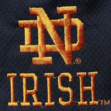 Men's Navy Notre Dame Fighting Irish Big & Tall Textured Shorts