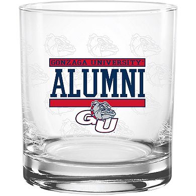 Gonzaga Bulldogs 14oz. Repeat Alumni Rocks Glass