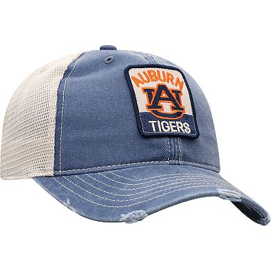 Men's Top of the World Navy/Natural Auburn Tigers Ol' Faithful Trucker Snapback Hat