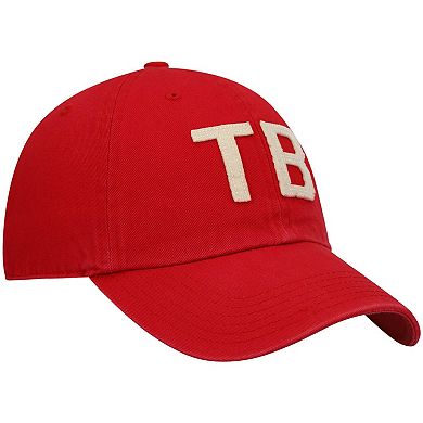 Women's '47 Red Tampa Bay Buccaneers Finley Clean Up Adjustable Hat