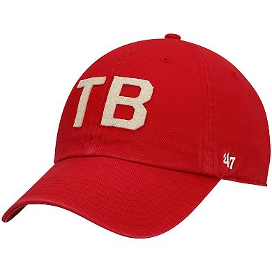 Women's '47 Red Tampa Bay Buccaneers Finley Clean Up Adjustable Hat