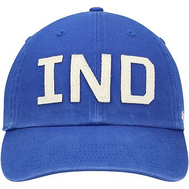 Women's '47 Royal Indianapolis Colts Finley Clean Up Adjustable Hat