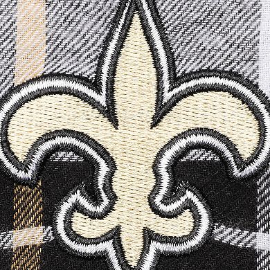 Women's Concepts Sport Black/Gold New Orleans Saints Accolade Flannel Pants