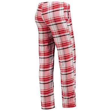 Women's Concepts Sport Red/Black Tampa Bay Buccaneers Accolade Flannel Pants