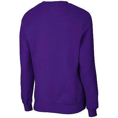Women's Colosseum Purple Northwestern Wildcats Campanile Pullover Sweatshirt