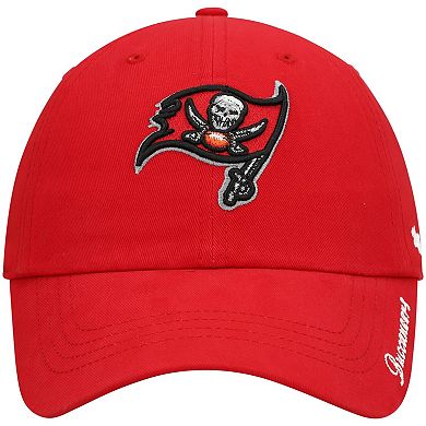 Women's '47 Red Tampa Bay Buccaneers Miata Clean Up Secondary Adjustable Hat