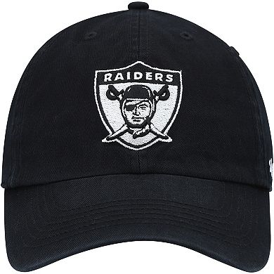 Men's '47 Black Las Vegas Raiders Legacy Franchise Fitted Hat