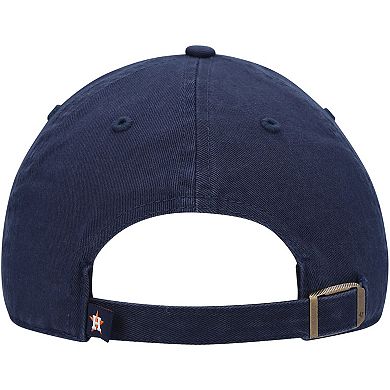 Youth '47 Navy Houston Astros Team Logo Clean Up Adjustable Hat