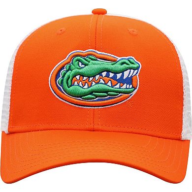 Men's Top of the World Orange/White Florida Gators Trucker Snapback Hat