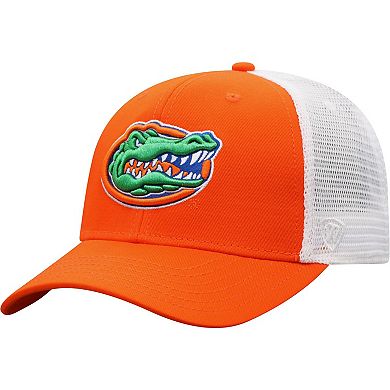 Men's Top of the World Orange/White Florida Gators Trucker Snapback Hat