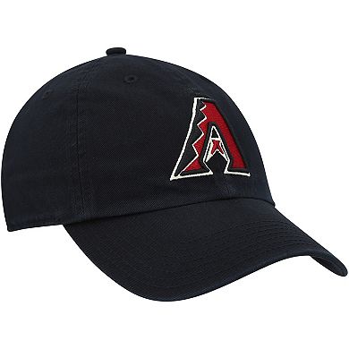 Youth '47 Black Arizona Diamondbacks Team Logo Clean Up Adjustable Hat