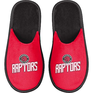 Men's FOCO Toronto Raptors Scuff Slide Slippers