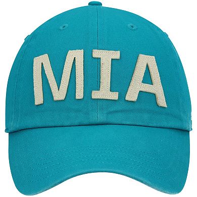 Women's '47 Aqua Miami Dolphins Finley Clean Up Adjustable Hat