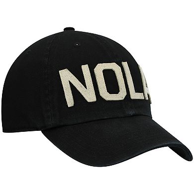 Women's '47 Black New Orleans Saints Finley Clean Up Adjustable Hat