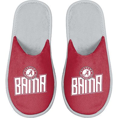 Men's FOCO Alabama Crimson Tide Scuff Slide Slippers