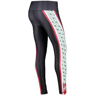 Women's Concepts Sport Black Ohio State Buckeyes Dormer Knit Leggings